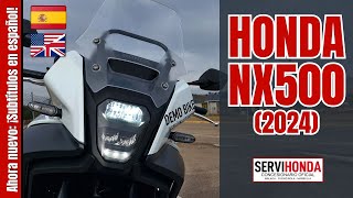 Honda NX500 2024  Test Ride Review Soundcheck  VLOG 394 [upl. by Greta]