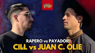 CILL vs JUAN CRUZ OLIE Batalla Escrita PAYADOR vs RAPERO [upl. by Demah]