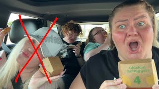 Laying family problems out on the table w Diamond McDonalds Mukbang [upl. by Giark]