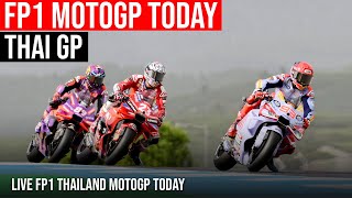 Live FP1 Thailand GP Today  FP1 FP2 MotoGP Today thaigp [upl. by Aley751]