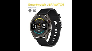 EL SMARTWATCH MAS BARATO Y TE DEJA CONTESTAR LLAMADAS SMARTWATCH JampR RSW1 [upl. by Ennairak]