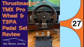 Thrustmaster TMX Pro Wheel amp T3PA Pedals Review [upl. by Senzer]