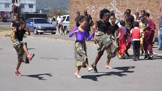 Khoisan Riel Dance at Tiffanys Community Centre  Klein Nederburg  Paarl [upl. by Sonstrom]