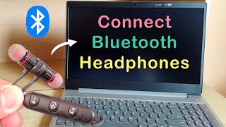 How to Connect Bluetooth Headphones to Laptop  Connect Bluetooth Earphone to Laptop [upl. by Ssitnerp]