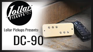 LOLLAR PICKUPS  DC90  A New Humcancelling P90 Soapbar Pickup Design [upl. by Tatiania322]