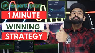 Expert Option 1 Minute Strategy  ExpertOption Winning Strategy [upl. by Derfliw]