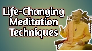 LifeChanging Meditation Techniques Practical Wisdom from Swami Sarvapriyanandamotivation [upl. by Obel]