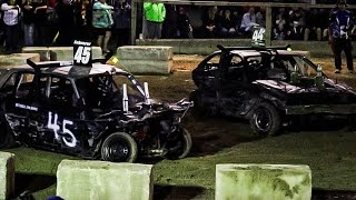 Mitchell Fair Demolition Derby 2024 Impact Minis [upl. by Annerb]