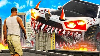 Creating Franklins SUPER CURSED CAR In GTA 5 Giant [upl. by Alaric]