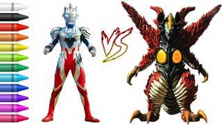 MEWARNAI ULTRAMAN Z ALPHA EDGE VS ZEPPANDON  Tobu  Infectious NCS Release [upl. by Sayce]