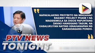 Marcos administration looking for more funds for Mindanao Railway Project [upl. by Eilata]