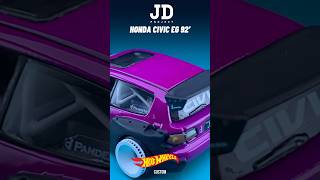 Honda civic eg6 Hotwheels Custom [upl. by Lleuqar]