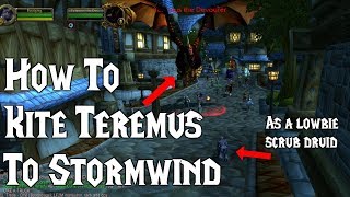 How to Kite Teremus to Stormwind in Classic [upl. by Yrelav570]