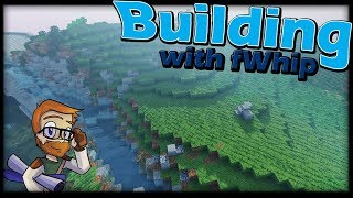 Building with fWhip  CUSTOM RIVERS 78 Minecraft Lets Play 112 Single Player Survival [upl. by Lindblad291]