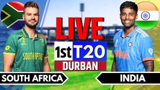 India vs South Africa 1st T20 Live  India vs South Africa Live  IND vs SA Live Score livestream [upl. by Rennane909]