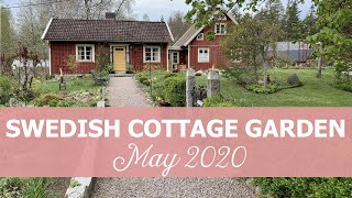 Ninnies Swedish Cottage Garden  May 2020 [upl. by Nylehtak]