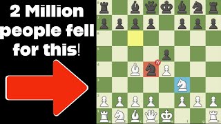 2000000 People FELL for THIS CHESS TRAP [upl. by Wilhelm]