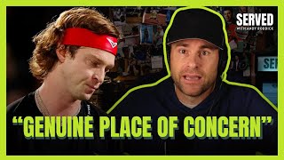 Roddick talks Andrey Rublev Paris Outburst [upl. by Rawdon]