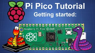 Raspberry Pi Pico Tutorial Getting started with MicroPython amp CircuitPython [upl. by Mlawsky]