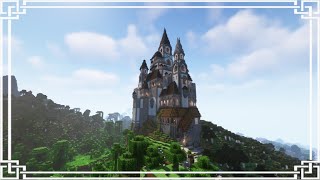 Hotch Castle Minecraft Gothic Castle Timelapse [upl. by Einnhoj314]