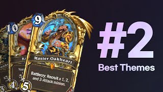 Hearthstone Best Themes 2 [upl. by Ainollopa]