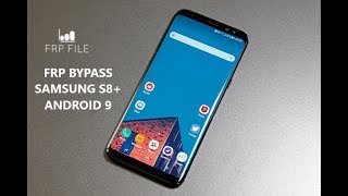 Bypass FRP Samsung Galaxy S8 SMG950 amp S8 SMG955 ANDROID 9 PIE [upl. by Adams74]