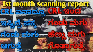 CRL ಇಂದ ಗಂಡು ಮಗು ಹೆಣ್ಣು ಮಗು ಗೊತ್ತಾಗುತ್ತೆ ಪಕ್ಕ ಗೊತ್ತಾಗುತ್ತೆboybaby [upl. by Artkele]