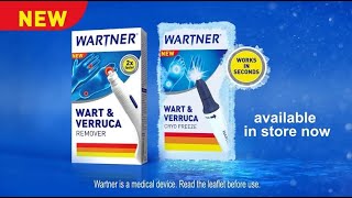 WARTNER® fast amp effective wart amp verruca treatments [upl. by Ayotac]