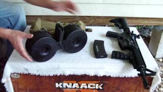 AR15 Armatac SAWMAG Review 150 Round Drum [upl. by Ahsieki]