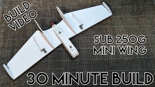 Mini Wing Build  in under 30 minutes [upl. by Tim]