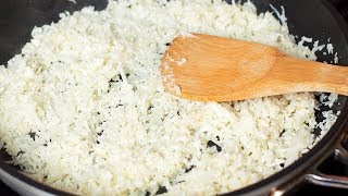 How to Cook Cauliflower Rice to Make Keto and Low Carb Meals  MOMables [upl. by Anoel]