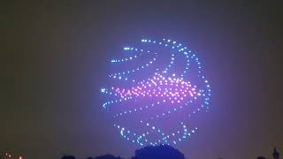 Alexandra Palace Drone Display 2024 Ally Pally [upl. by Torbart112]