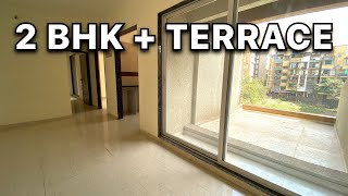 Next level 2 bhk terrace flat in ulwe  Navi mumbai property [upl. by Laehcimaj]