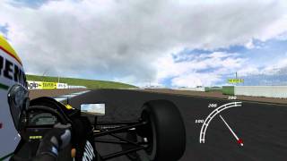 rFactor  Minardi M191  Pierluigi Martini Catalunya 1991 Onboard [upl. by Navek]