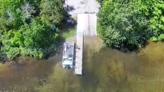 Michigan Inland Waterway Crooked and Pickerel Lakes [upl. by Mendive380]