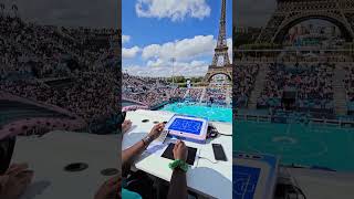 Incredible Accessibility Tech for VisuallyImpaired Fans at Paris 2024 👏✨ [upl. by Lehar]