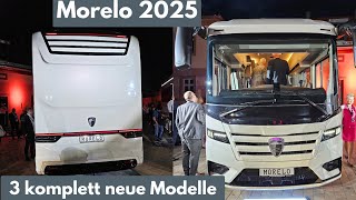 MORELO 2025  3 neue Modelle  Wohnmobile Exklusiv morgen mit Robert Crispens [upl. by Senskell956]