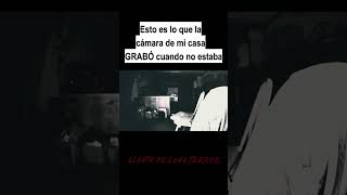 LA CÁMARA CAPTÓ ESTO MIENTRAS NO ESTABA miedo terror terrorifico creepy misterio brujo [upl. by Arratal908]