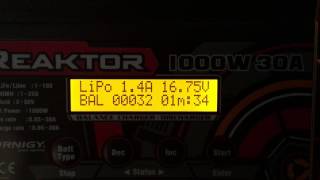 Turnigy Reaktor 1000W  voltage jumping about [upl. by Carmine]