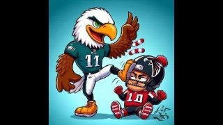 Eagles VS Falcons preview and BIG news about a starter and a potential gaming missing injury [upl. by Eneja]