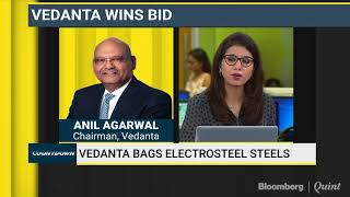 NCLT Approves Vedanta Bid For Electrosteel Steels [upl. by Hebert934]