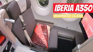 IBERIA A350900 Business Class trip report New York  Madrid [upl. by Eahc]