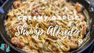 THE BEST HOMEMADE CREAMY SHRIMP ALFREDO DETAILED amp EXPLAINED RECIPE  QUICK amp EASY WEEKNIGHT MEAL [upl. by Schlicher]