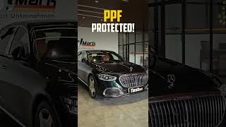 Mercedes Benz  Maybach SClass S 580 4MATIC  Premium Paint Protection Film  BenzPPF [upl. by Klayman]