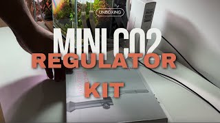 Chihiros C02 Mini Regulator Kit  Unboxing [upl. by Aiuqet12]