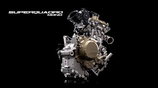 New Ducati Superquadro Mono Engine [upl. by Cohla]