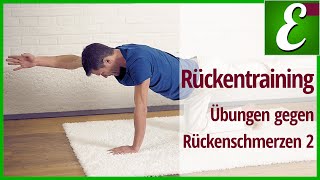 Rückentraining für zuhause ohne Geräte Teil 2 [upl. by Ludlew]