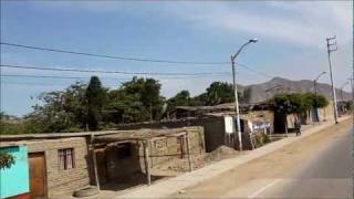 Chimbote to Huaraz Busride Peru 012012 HD [upl. by Htenywg]