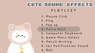 Cute Sound Effects for Editing  No copyright [upl. by Hogan]