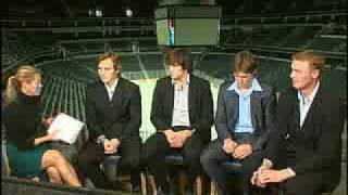 Ovechkin Semin Fedorov and Kozlov CSN Intv [upl. by Shoifet]